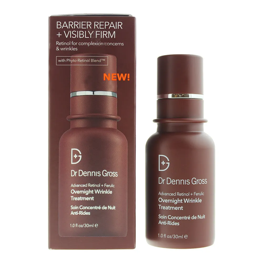 Dr Dennis Gross Advanced Retinol   Ferulic Overnight Wrinkle Treatment 30ml