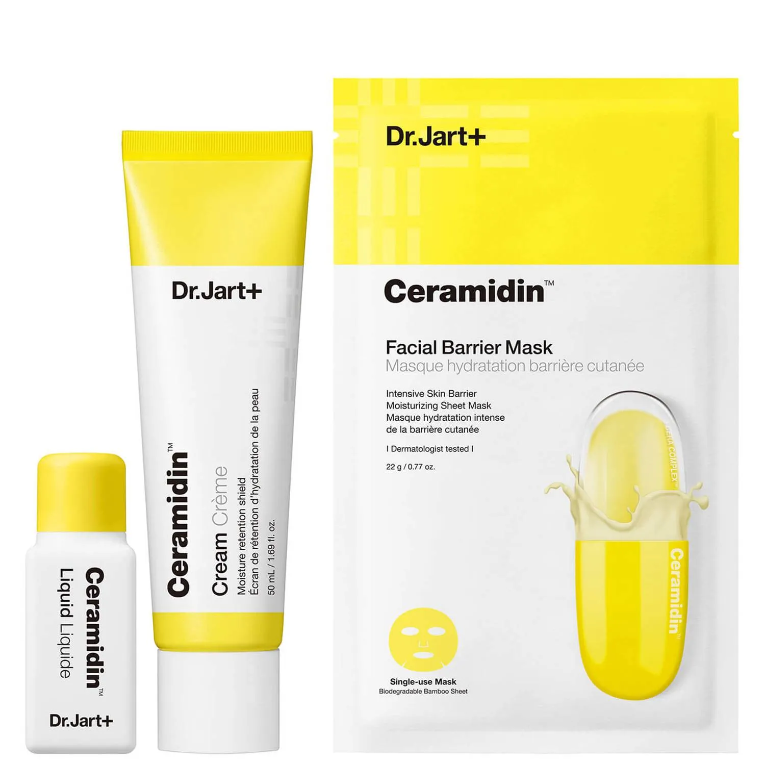 DR JART   Ceramidin Moisture Lock Kit Helps Hydrate And Rebuild Skin's Moisture Barrier