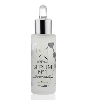 Dr. Nigma Serum No 1, Face Serum, Hydrate, Plump, Plant Stem Cells, 1.0 Fl. Oz.