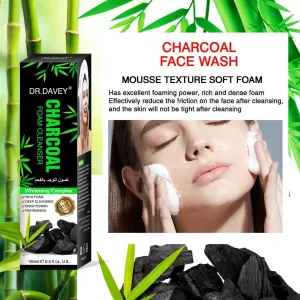 Dr.Davey Charcoal foam cleanser face cleanser - 160ml