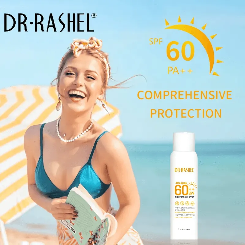 Dr.Rashel Anti-Aging & Moisture Sun Spray SPF 60   - 150ml