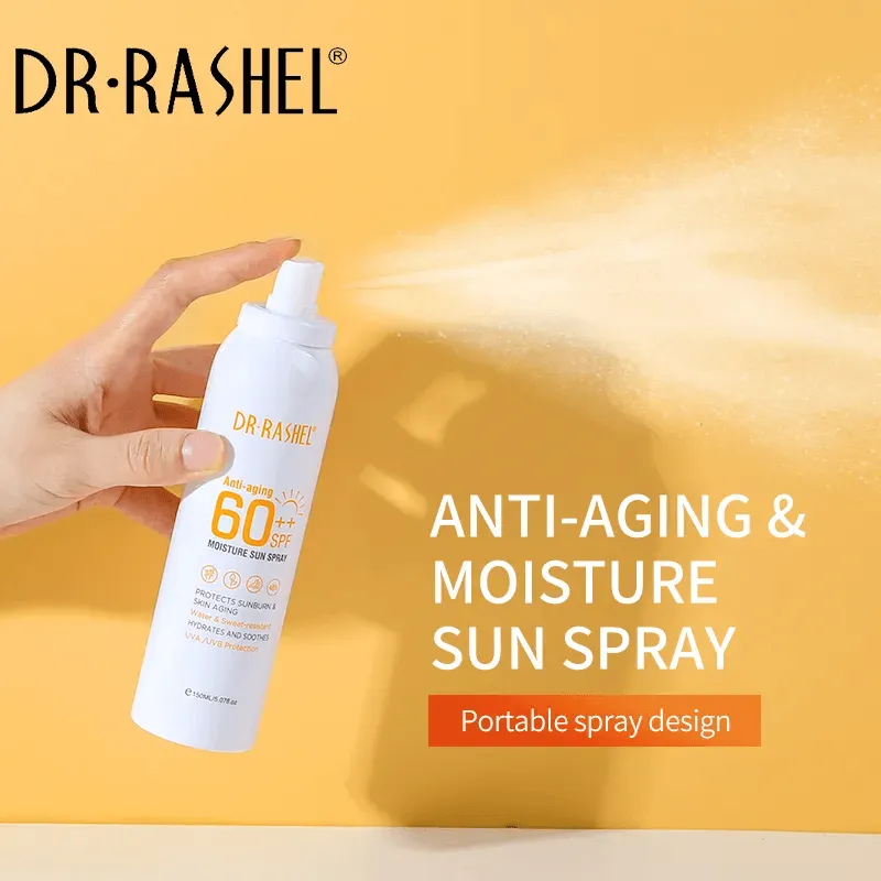 Dr.Rashel Anti-Aging & Moisture Sun Spray SPF 60   - 150ml