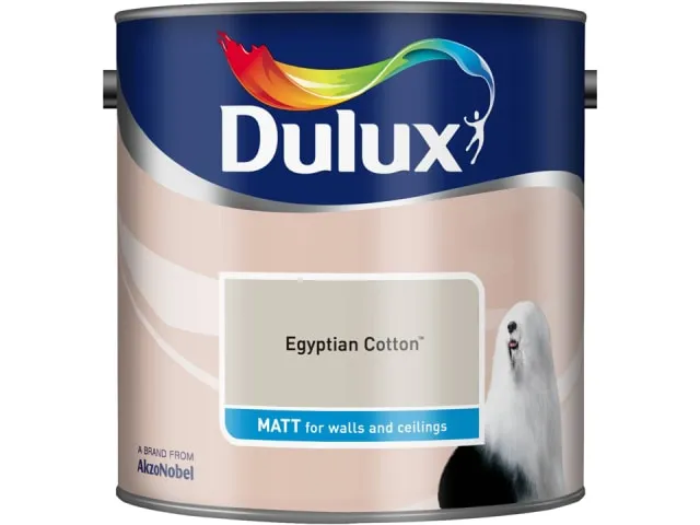 Dulux Rich Matt Egyptian Cotton Emulsion Paint 2.5 Litres