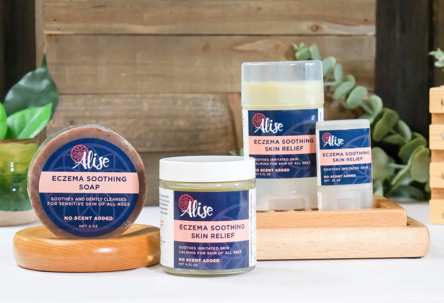 Eczema Soothing Skin Relief Salve 4oz Jar