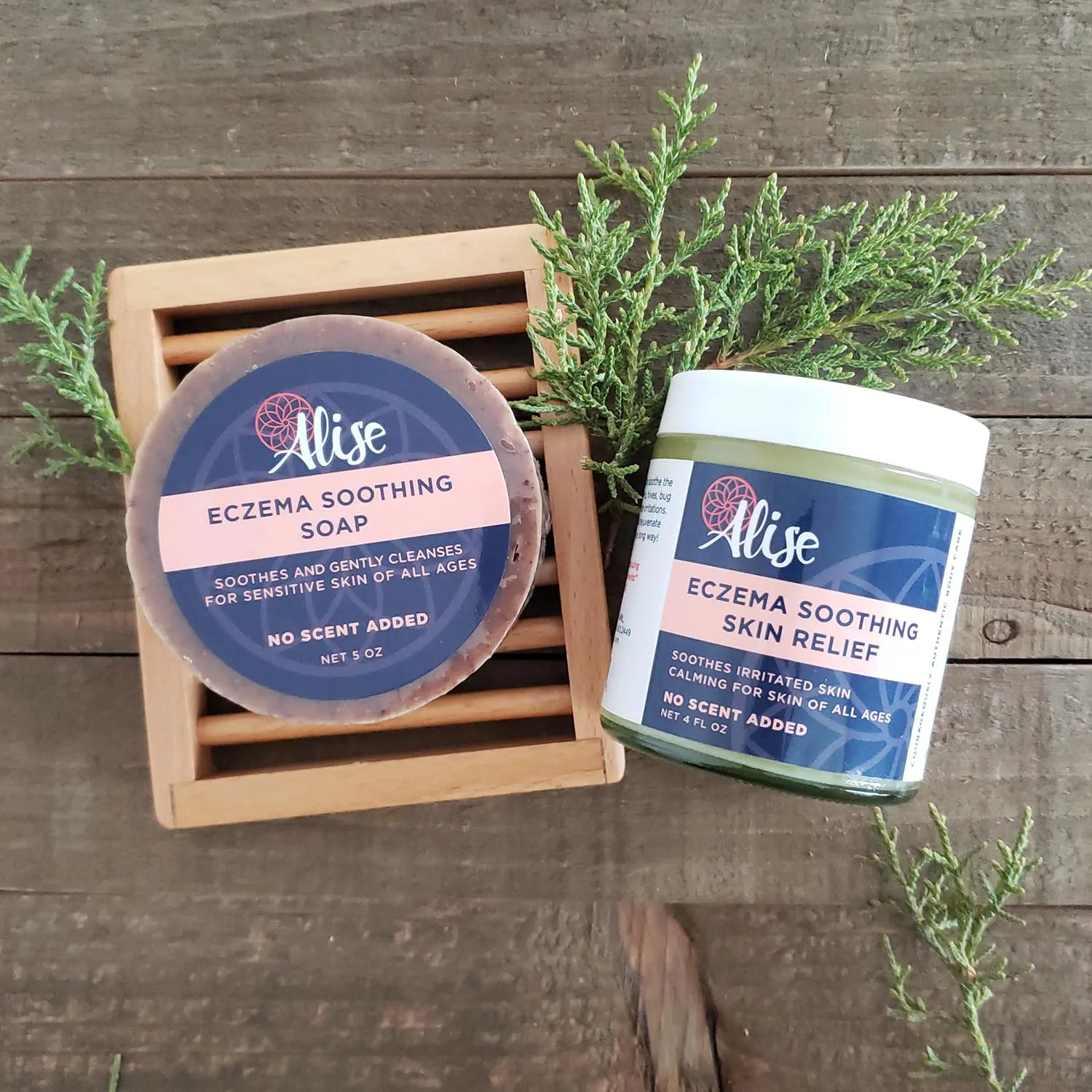 Eczema Soothing Skin Relief Salve 4oz Jar