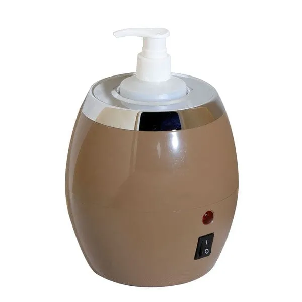 Electric Massage Oil Warmer   FREE 1 x 8 oz Empty Bottle