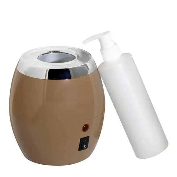 Electric Massage Oil Warmer   FREE 1 x 8 oz Empty Bottle