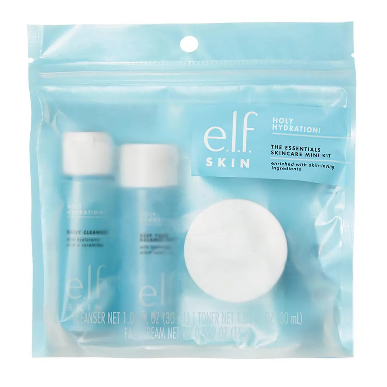 Elf Holy Hydration The Essentials Skincare Mini Kit