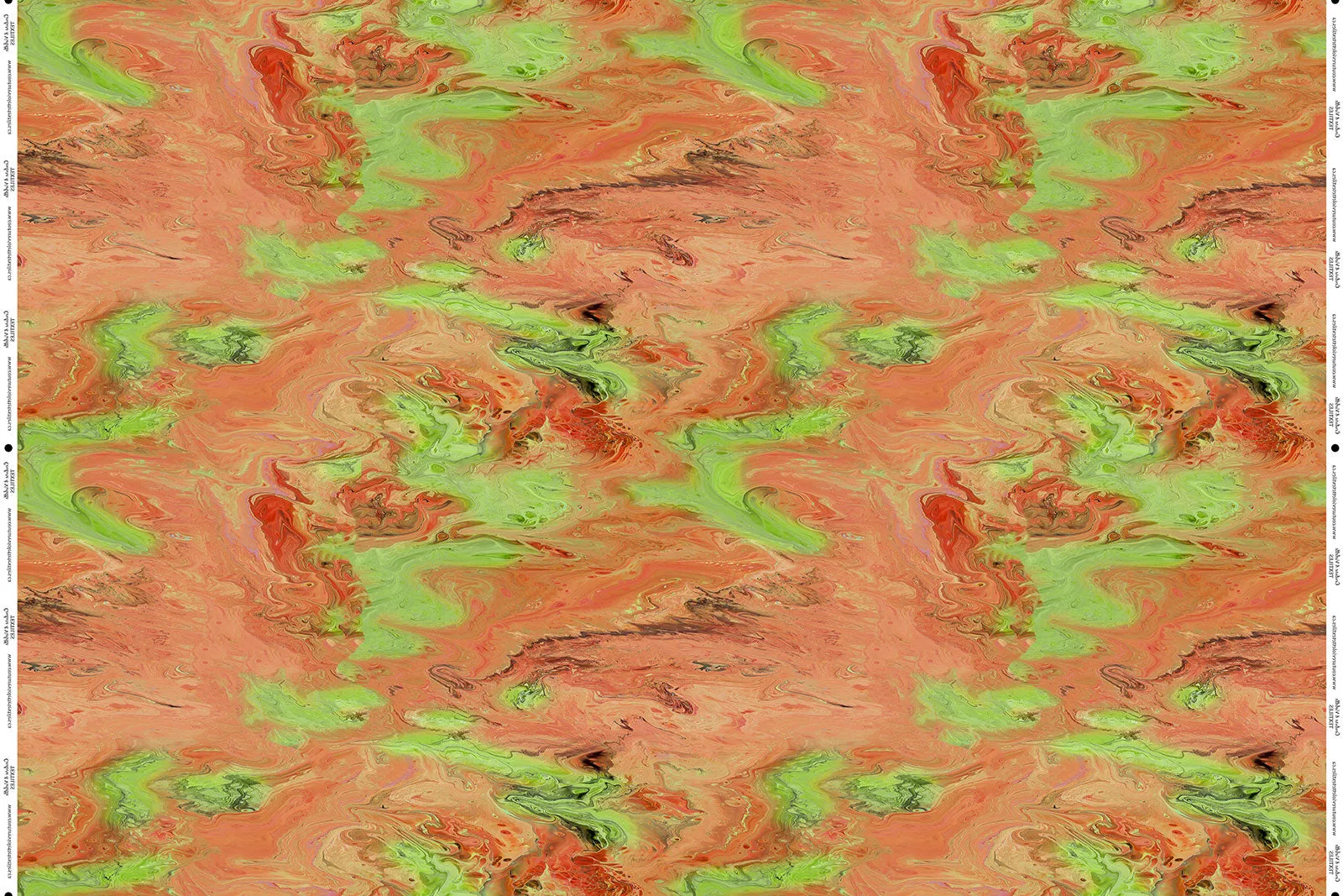 Emulsion resin - Petit - Red green