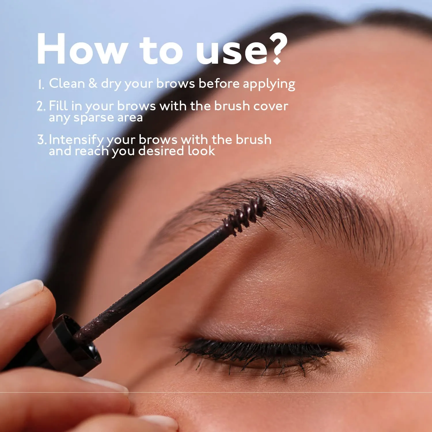 Eternal Full Brows Tinted Eyebrow Setting Gel Pack of 3  Waterproof Brow Fix and Styling Makeup, 0.11 Oz each