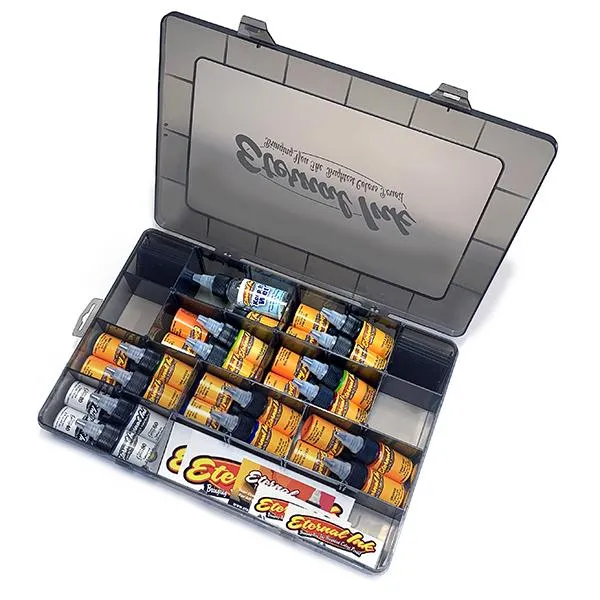 Eternal Ink TRAVEL KIT, 25 Bottle 1/2oz Set.