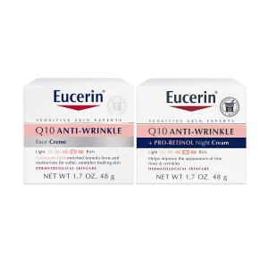 EUCERIN Kit Q10 Anti Wrinkle   PRO Retinol Night Cream with Q10 Anti Wrinkle   Face Cream