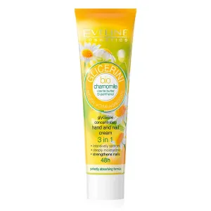 Eveline Glicerine Hands And Nails Cream With Bio Chamomile   Karite Butter D-Panthenol 100ml