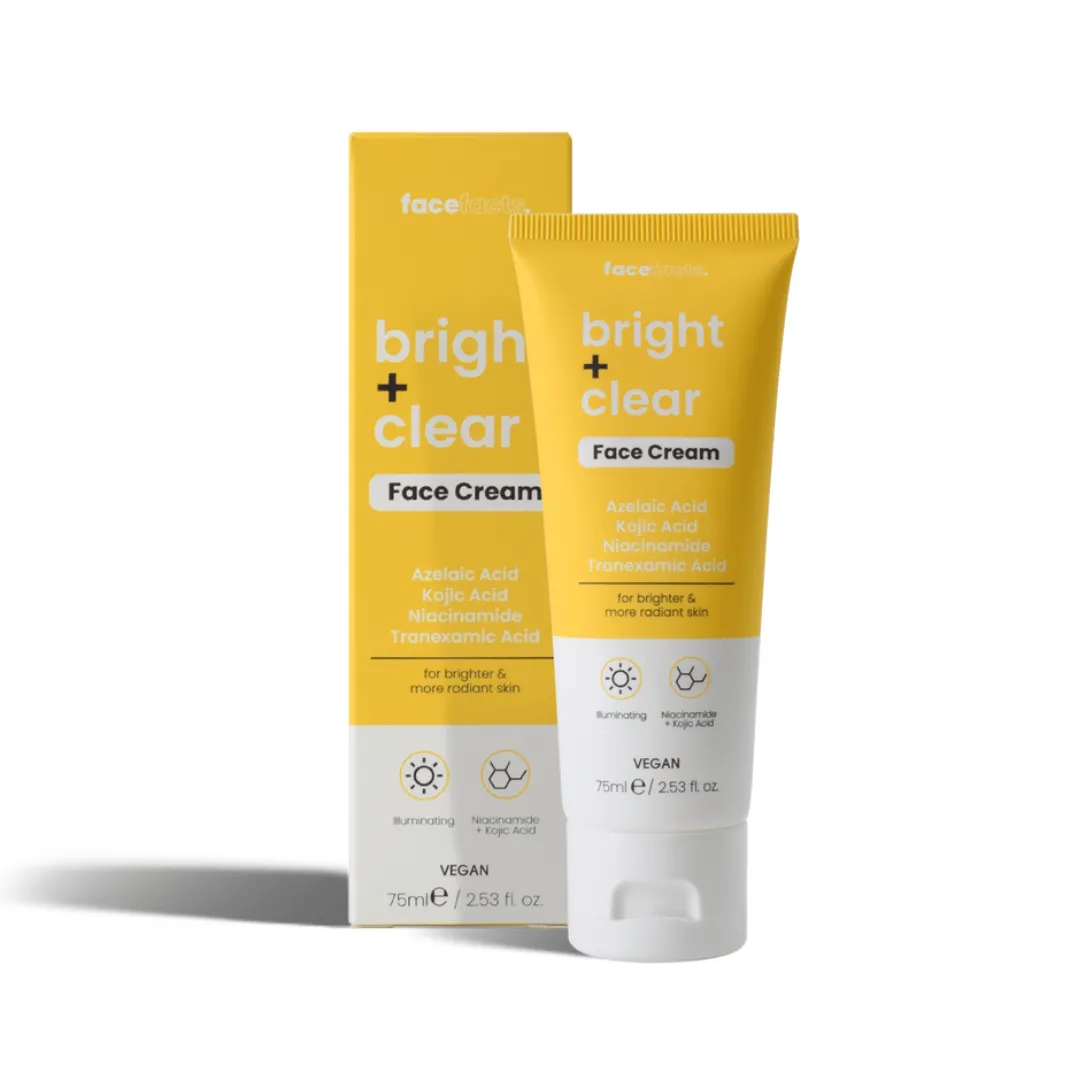 FACE FACTS BRIGHT   CLEAR FACE CREAM