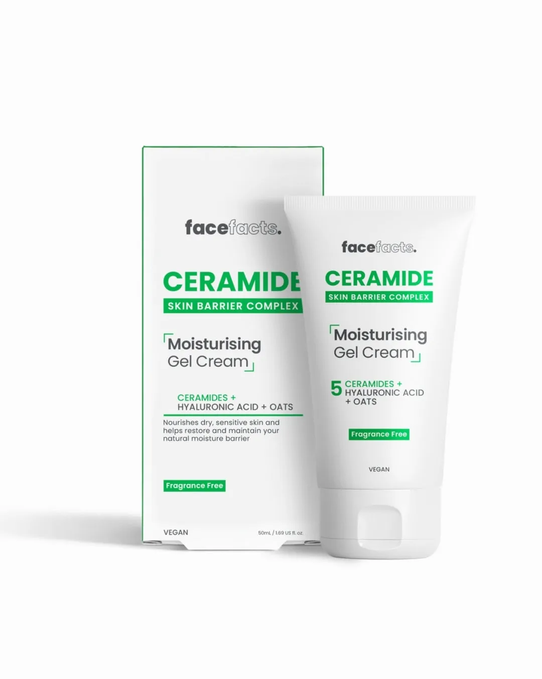 FACE FACTS CERAMIDE MOISTURISING GEL CREAM