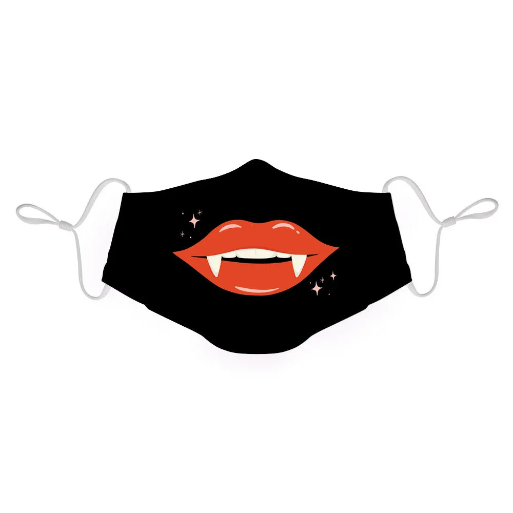 Face Mask Fang Lips