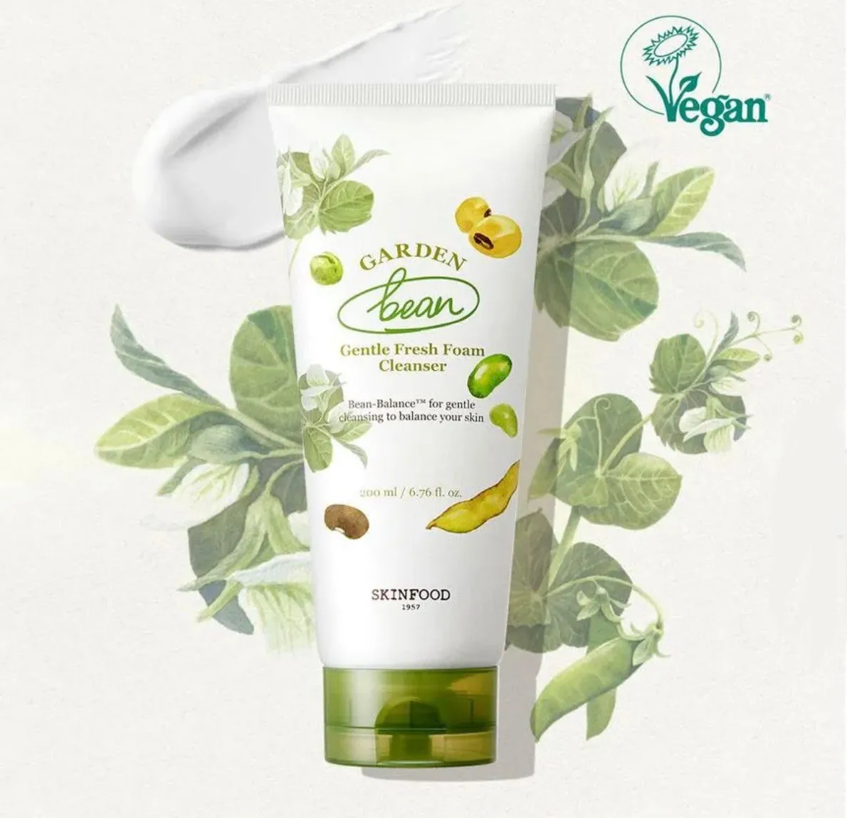 Garden Bean Gentle Fresh Foam Cleanser