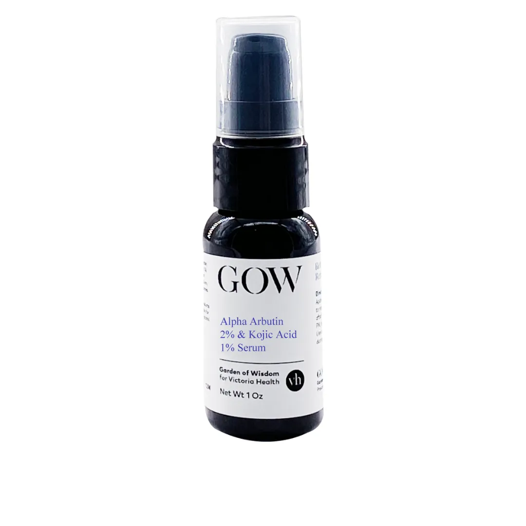 GARDEN OF WISDOM (GOW)- ALPHA ARBUTIN 2% AND KOJIC ACID 1% SERUM