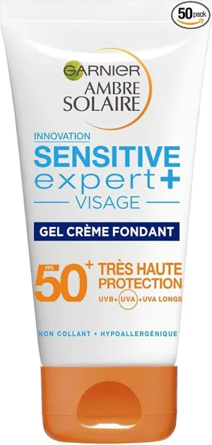 Garnier Ambre Solaire Sensitive Expert 50  Cream Gel