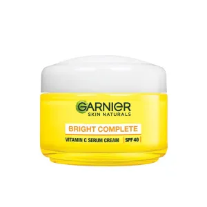 Garnier Bright Complete Vitamin C Serum Cream with SPF 40/PA     (45gm)