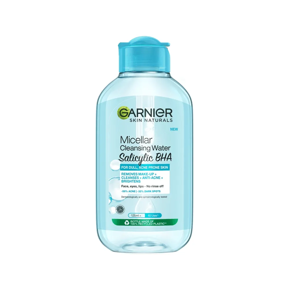 Garnier Micellar Salicyclic BHA Cleansing Water - 125ml