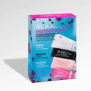 GLAMGLOW Instant Hits Muds Set Face Mask And Moisturizing Set
