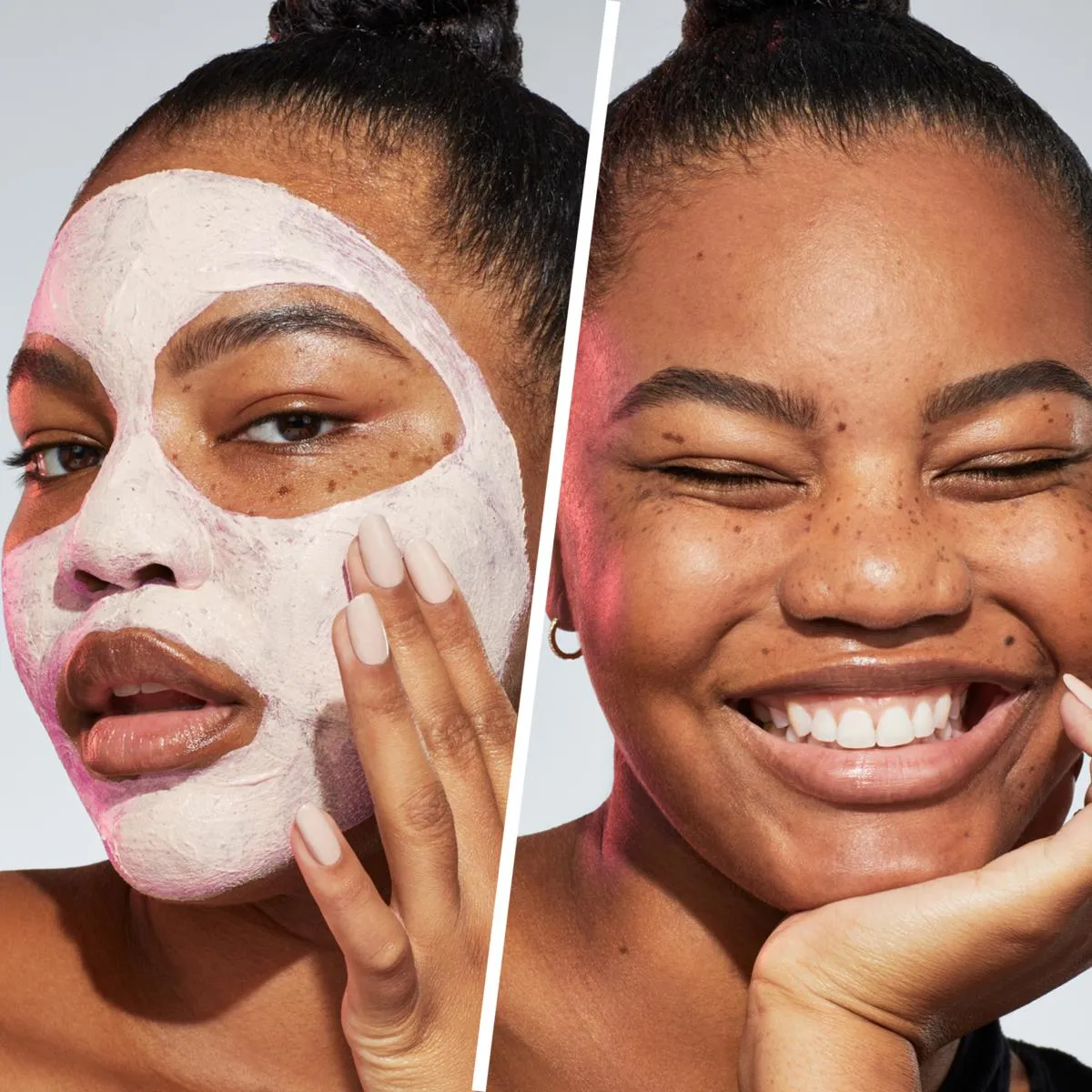 GLAMGLOW rose glow eye cream and face mask set مجموعة العناية بالعين والوجه من كلام كلو