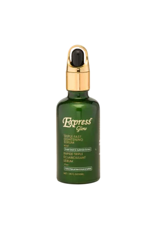 GLOW - Express Glow Triple Fast Lightening Serum With Grapeseed Oil & Asafetida Extract