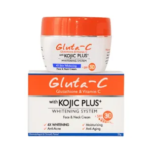 Gluta-C with Kojic Plus  Face and Neck Cream   SPF30 25g
