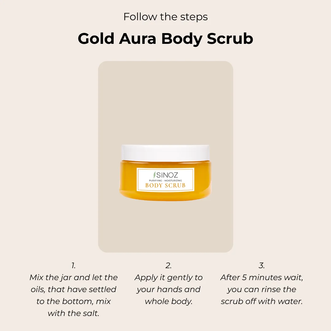 Gold Aura  Body Scrub