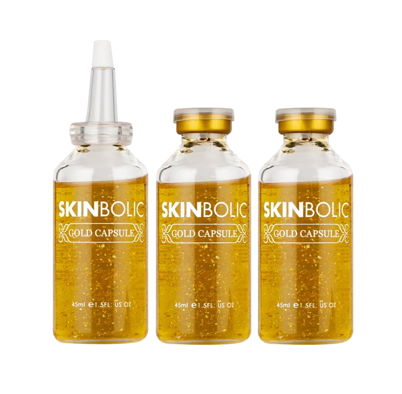 Gold Capsule Ampoule (45mL x 3 Vials) - used in Luxury Gold Therapy