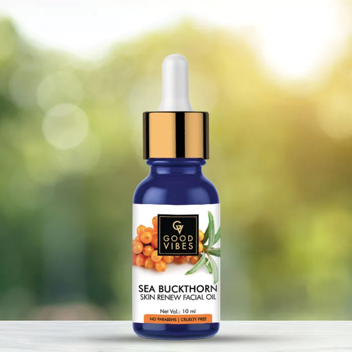 Good Vibes Skin Renew Facial Oil - Sea Buckthorn (10 ml)