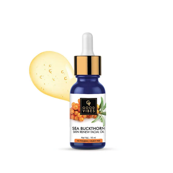 Good Vibes Skin Renew Facial Oil - Sea Buckthorn (10 ml)