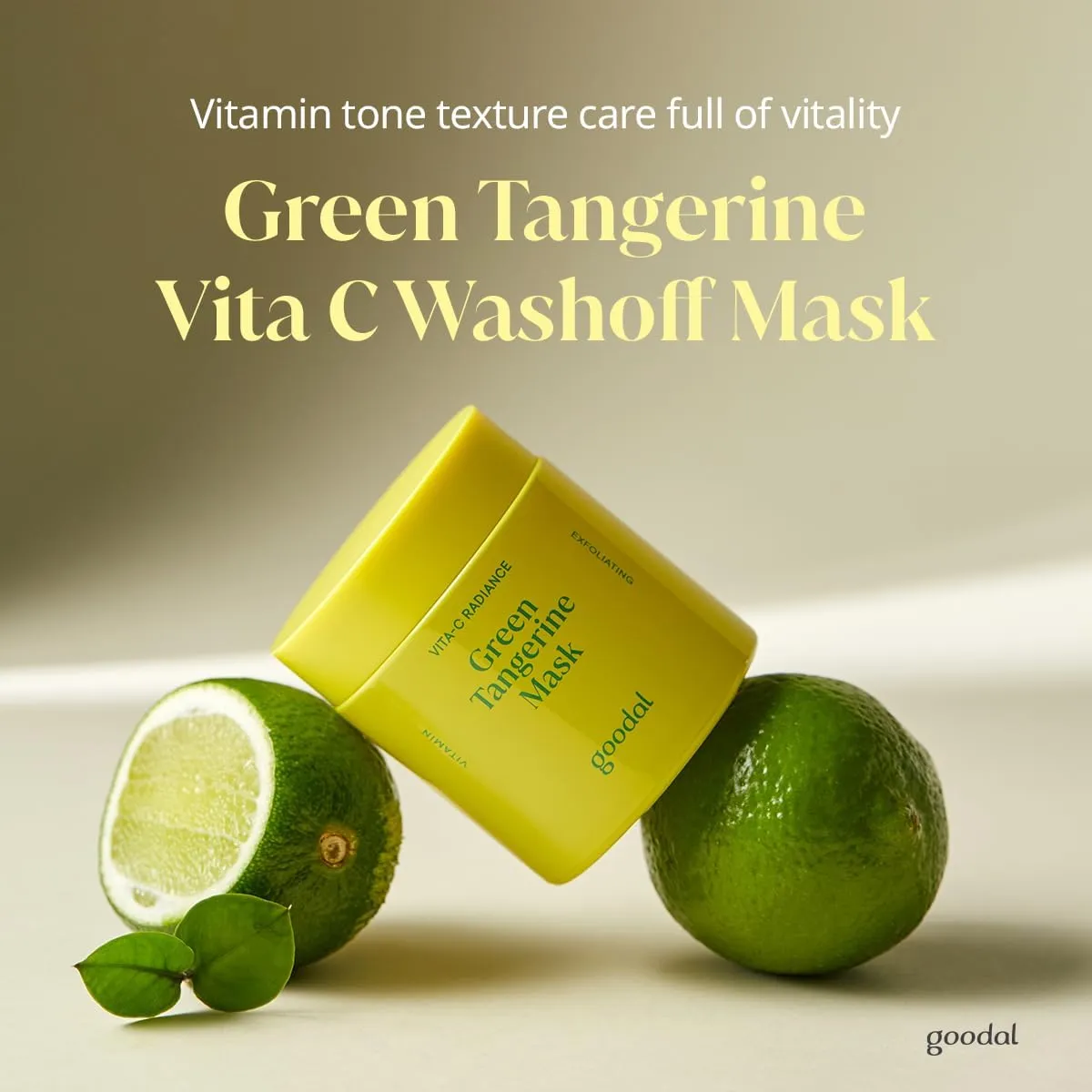 GOODAL Green Tangerine Vita C Wash Off Mask 110g