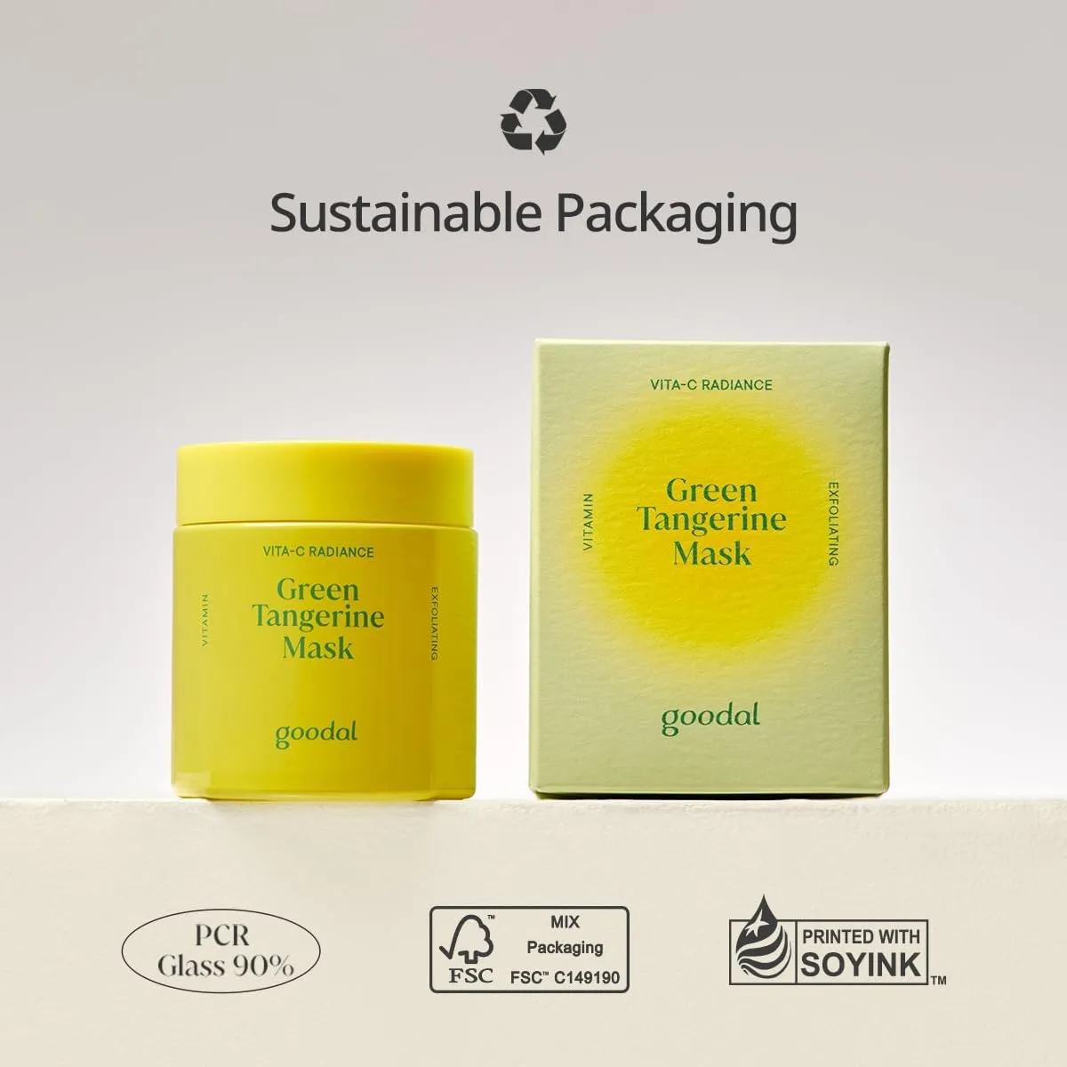 GOODAL Green Tangerine Vita C Wash Off Mask 110g