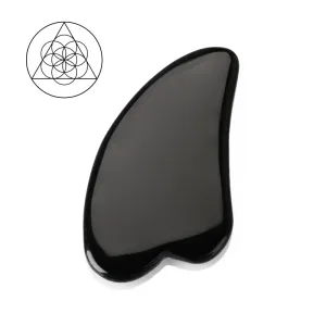 Guasha Massage Stone, Black Onyx (Guasha)