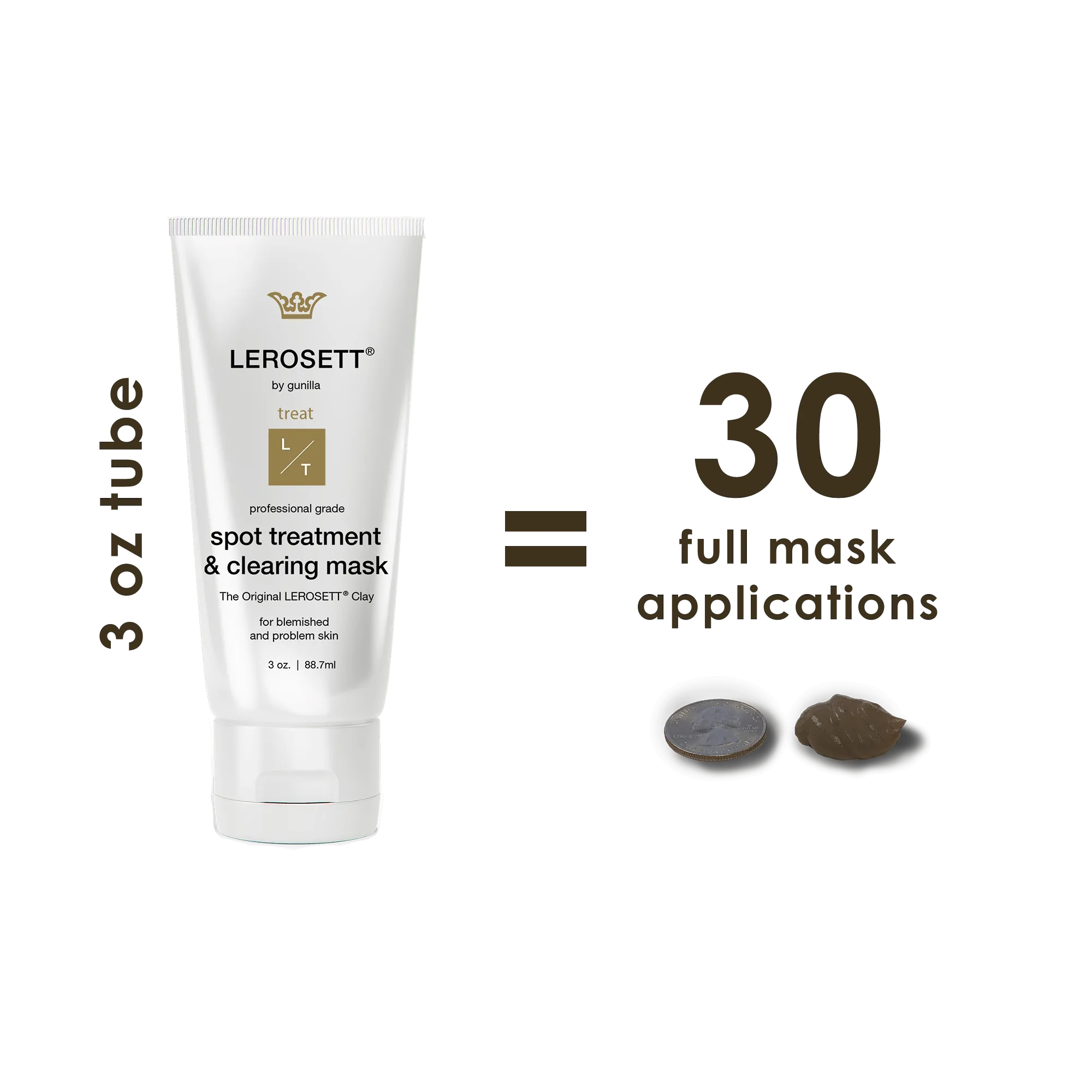Gunilla of Sweden - LEROSETT - Spot Treatment and Clearing Mask