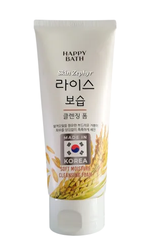 Happy Bath Rice Moisturizing Cleansing Foam