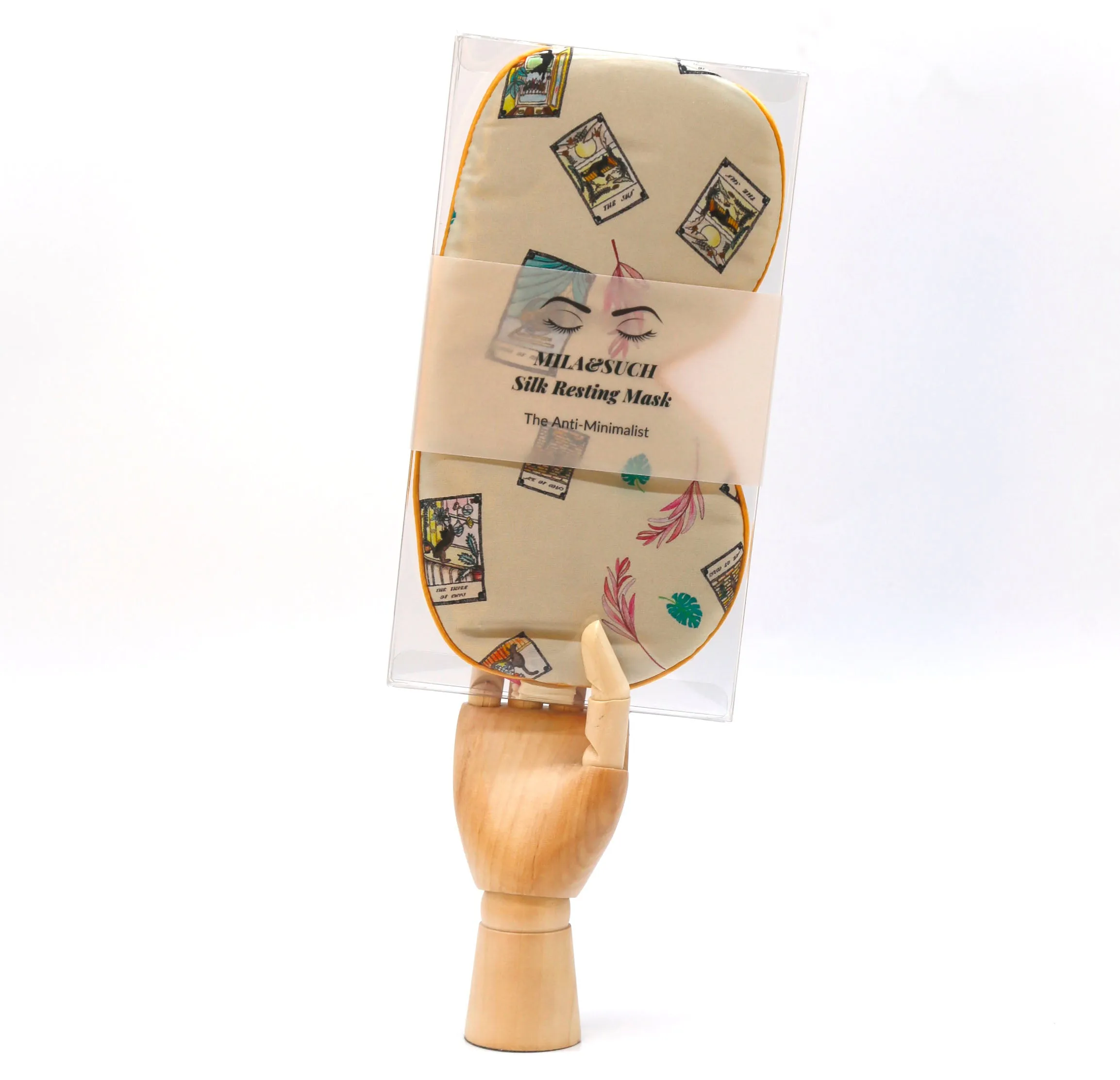 HIDDEN LUCK  Resting Comfort Silk Mask (Vanilla Bean)