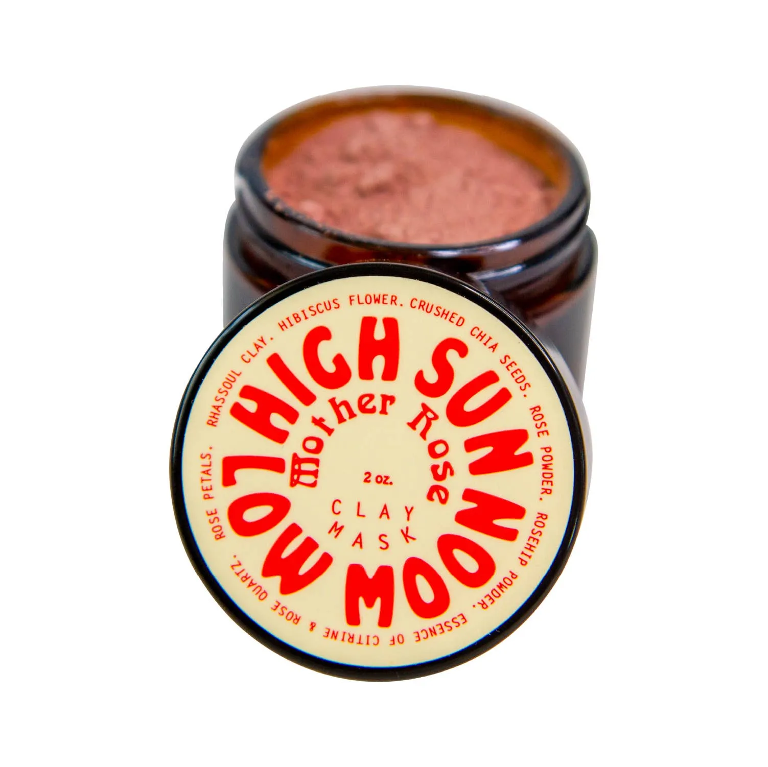 High Sun Low Rose Clay Face Mask
