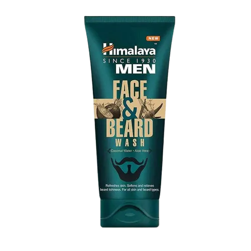 HIMALAYA MENS FACE & BEARD WASH 80ML