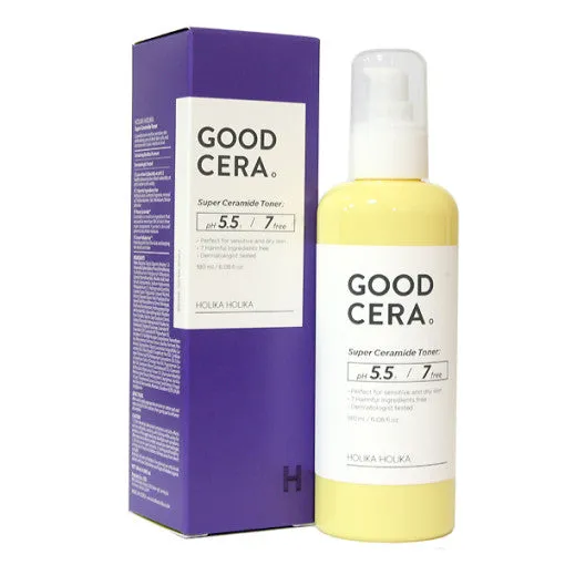 HOLIKA HOLIKA Good Cera Super Ceramide Toner 180ml / Emulsion 130ml