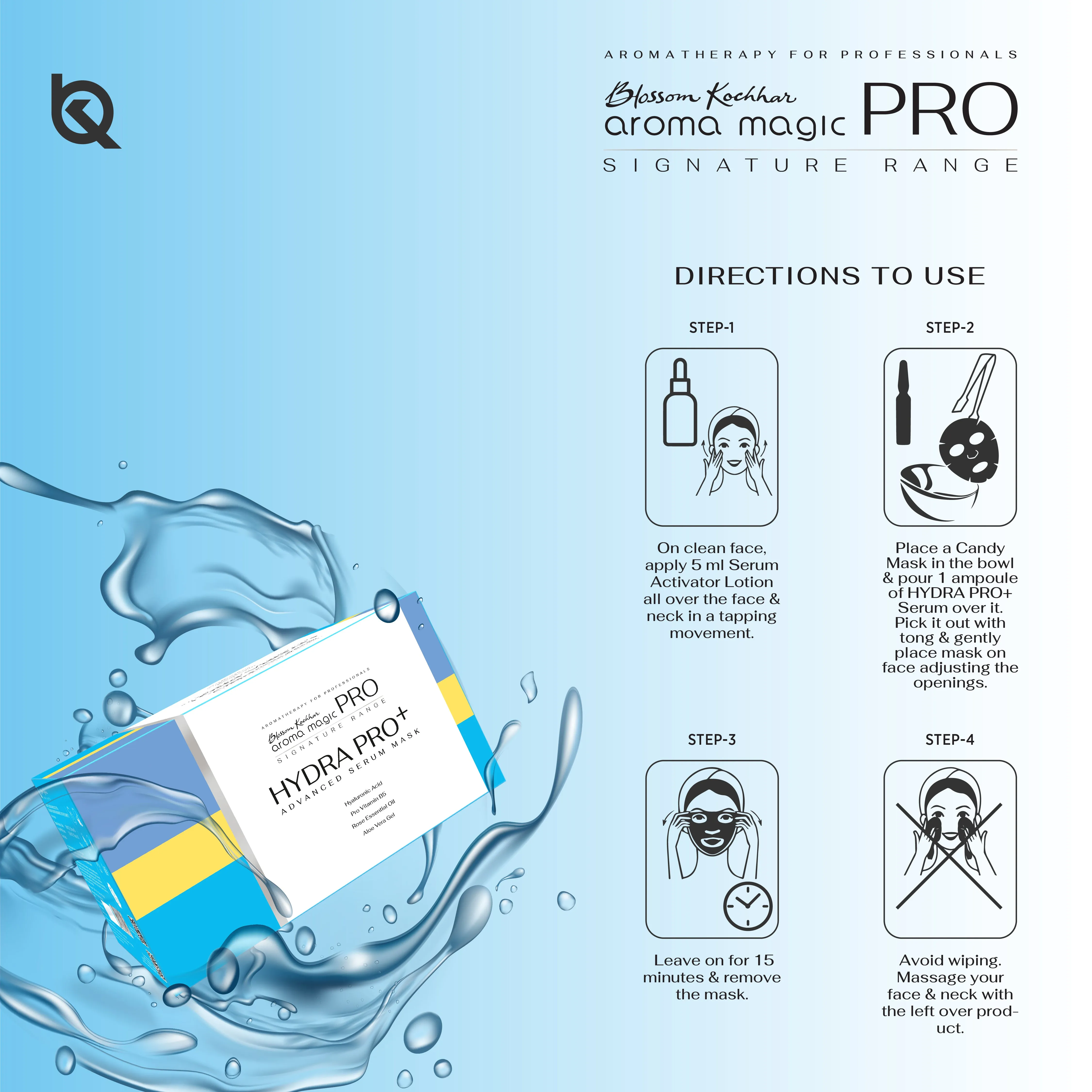 Hydra Pro  Advance Serum Kit with Hyaluronic Acid & Pro Vitamin B5