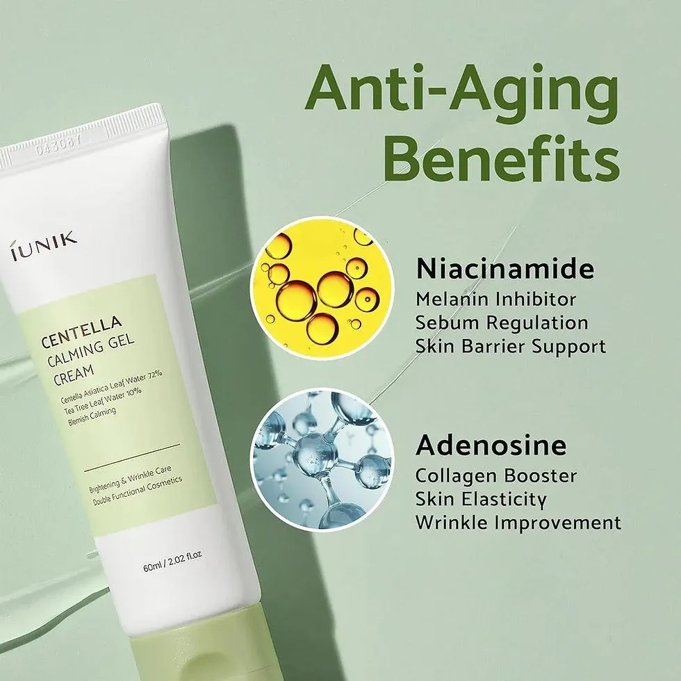 IUNIK - Centella Calming Gel Cream - 60ml