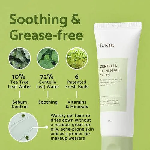 IUNIK - Centella Calming Gel Cream - 60ml