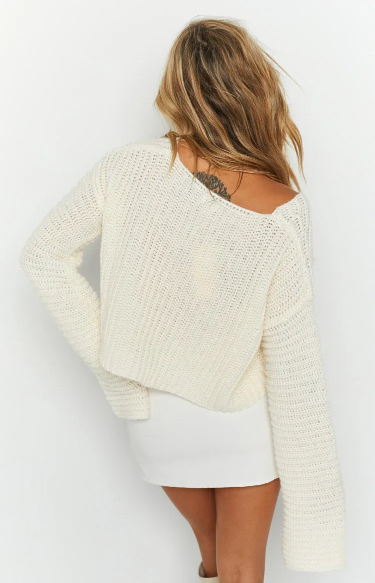 Ivana Cream Sweater