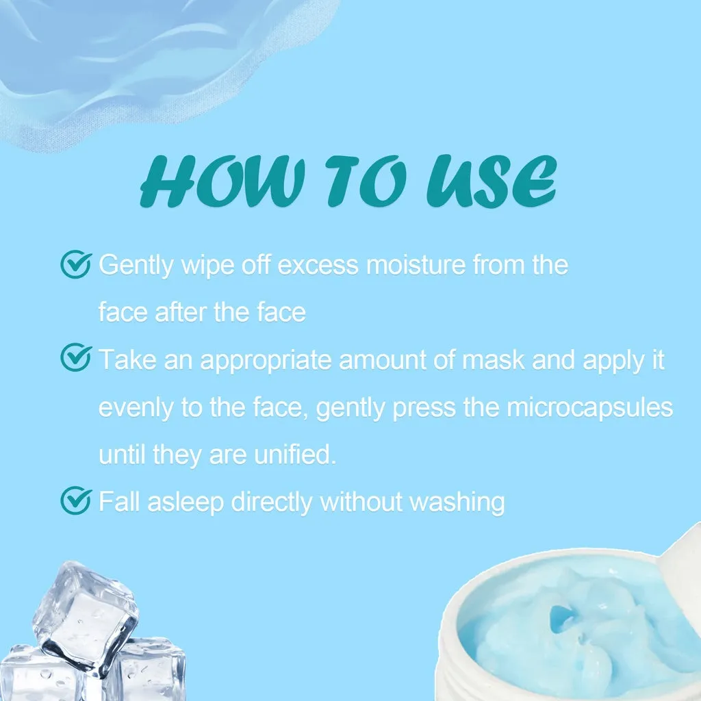 J Skin Beauty Hydramoist Ice Water Sleeping Mask