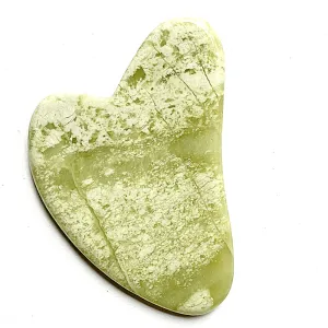 Jade Gua Sha Tool (Heart Shaped)