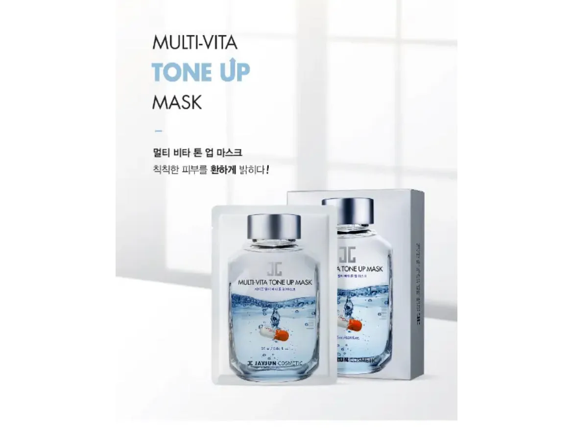 JAYJUN Cosmetic Multi Vita Tone Up Mask set 10pcs مجموعه ماسكات البشرة