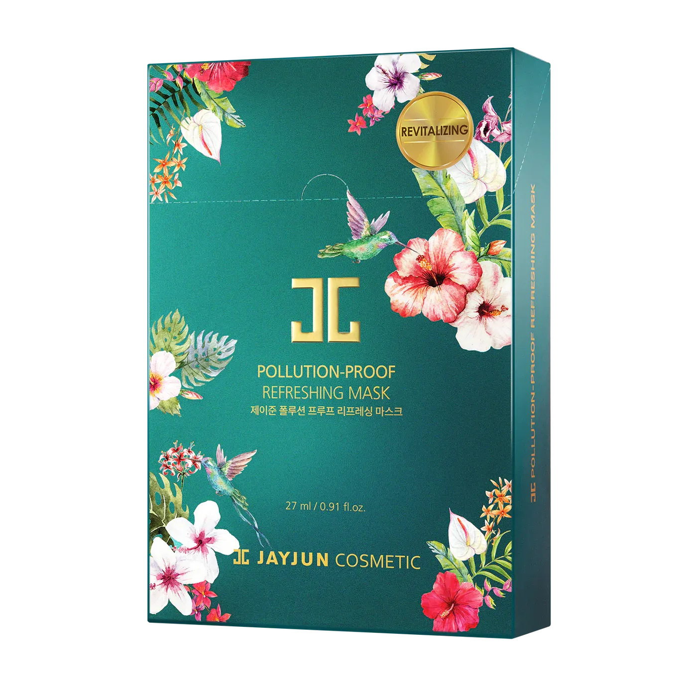 JAYJUN Pollution Proof Refreshing Mask 10 pcs Set مجموعة اقنعة ورقية للبشرة
